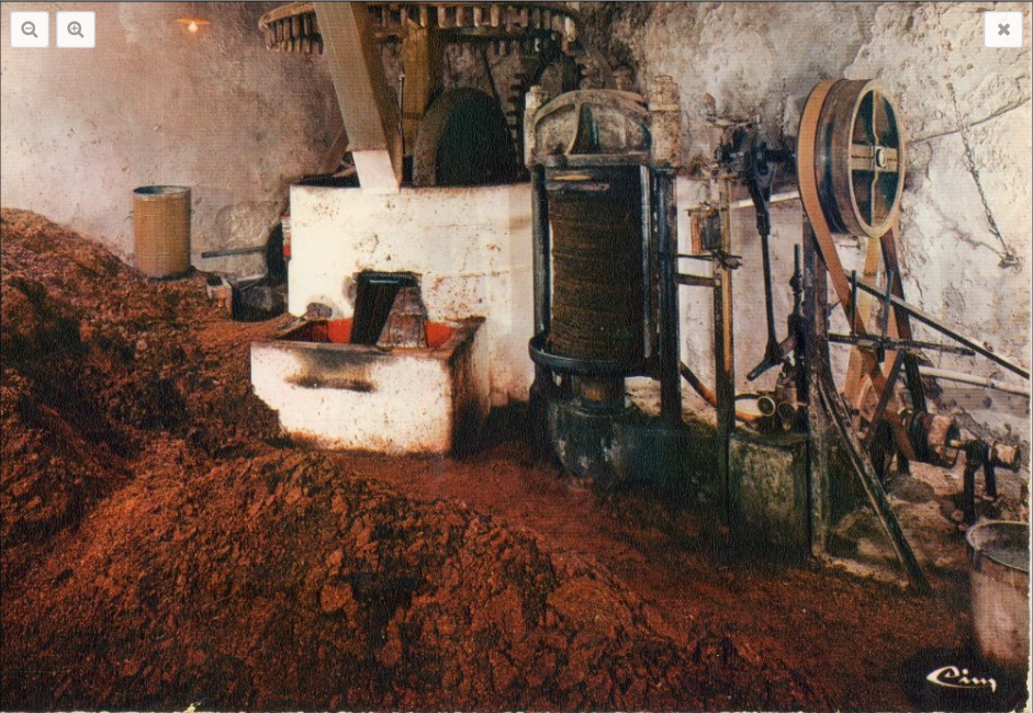 Intérieur du Moulin à huile communal