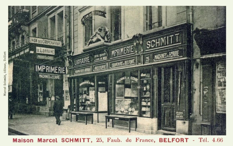 Belfort CPA Fbg France n°23 25 Marcel Schmitt FB