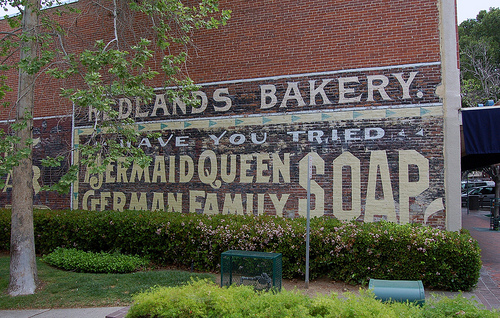 mermaid queen soap et german family soap 1898- publicité restaurée pour Los Angeles Soap Company - californie-redlands