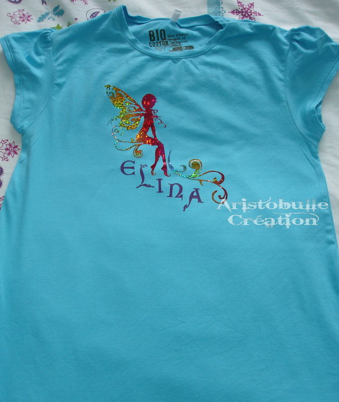 T-shirt elfe arabesque - 3 juil 10