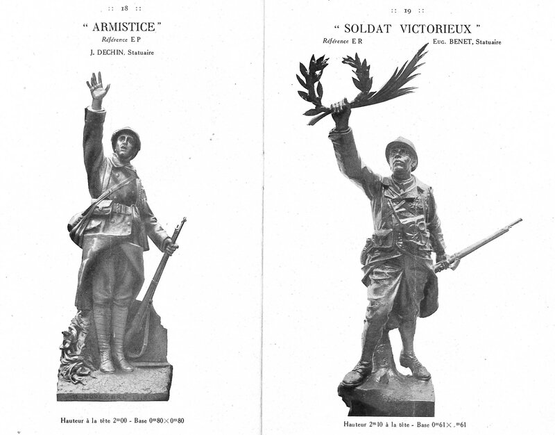 Catalogue p18R Armistice Dechin