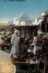 Photographie ancienne colorisée de Lehnert et Landrock - Tunis, début 20e siècle