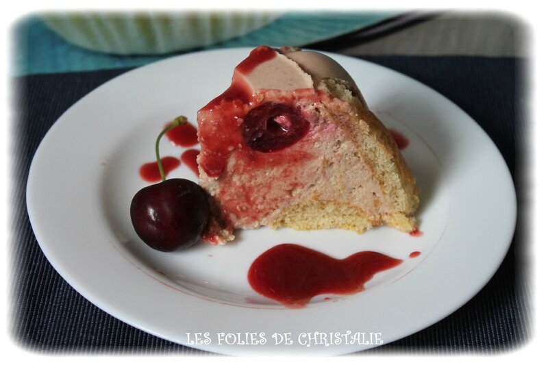 Bavarois cerises 11