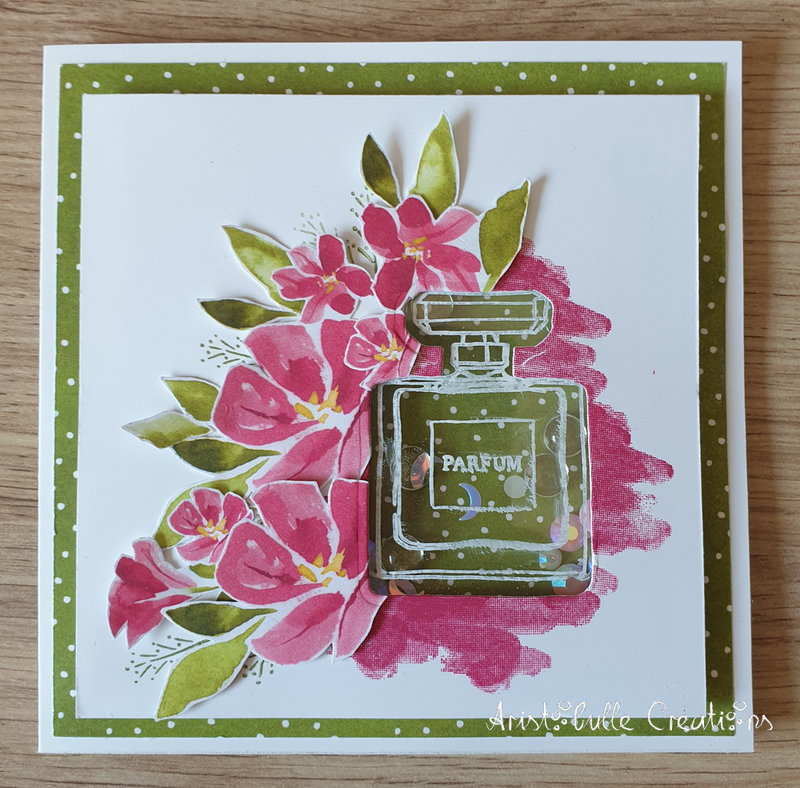 Carte shaker box parfum anniversaire Sophie - 17 avr 21