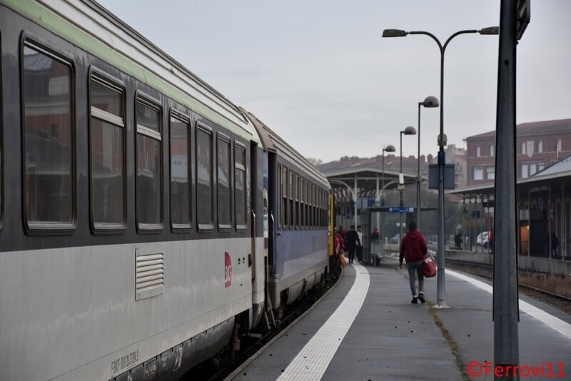 Le ParisRodezAlbi détourné De gare en ligne