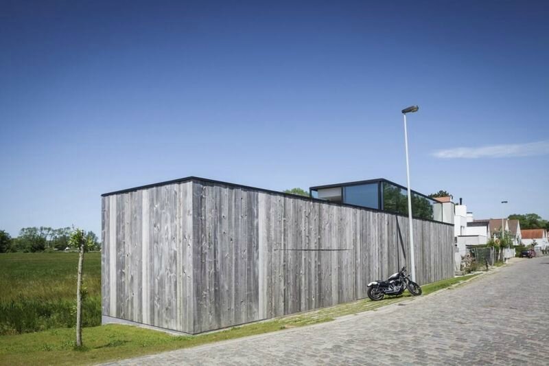 route-accès-Graafjansdijk-House-par-Govaert-Vanhoutte-Architects-Belgique