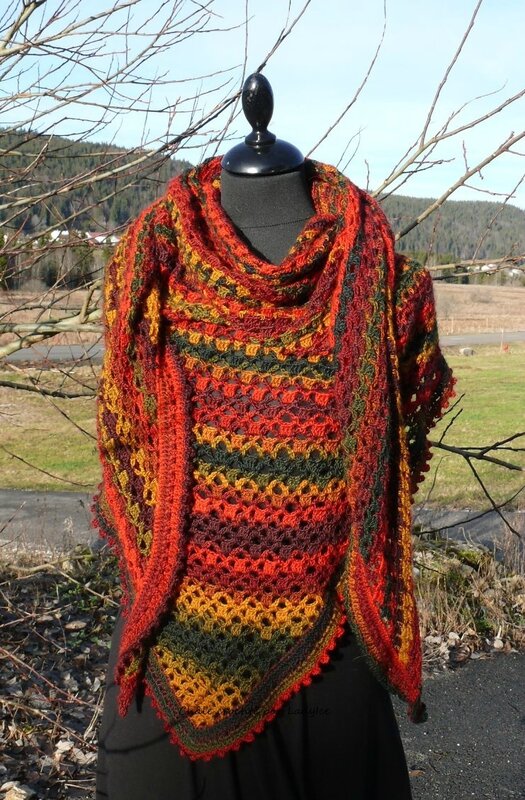 Chale Lady Ice crochet