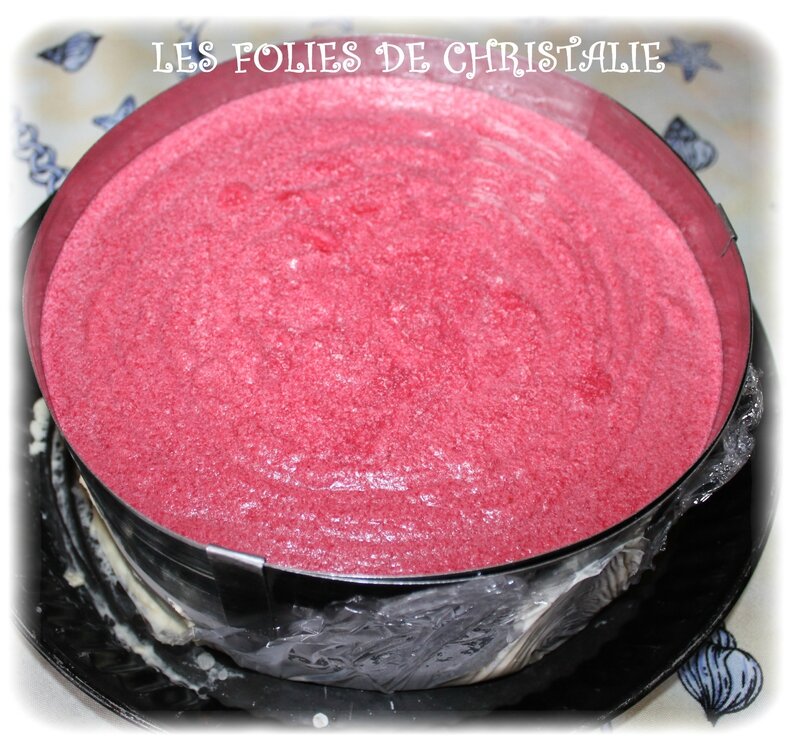 Bavarois choc framboises 23