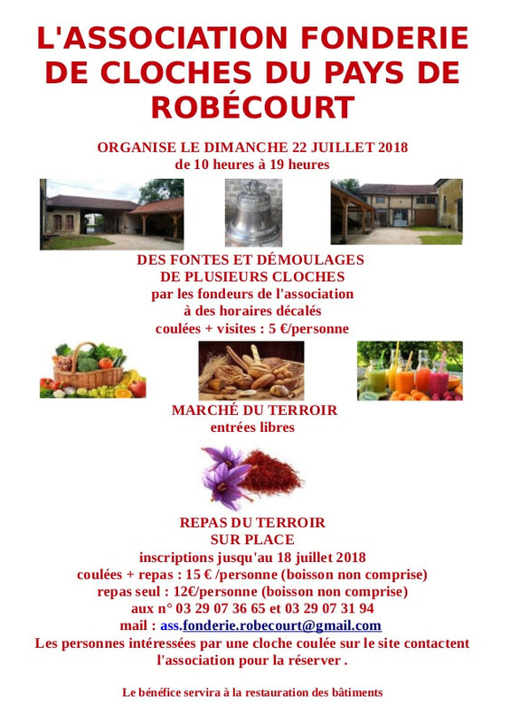 affiche coulées à Robécourt