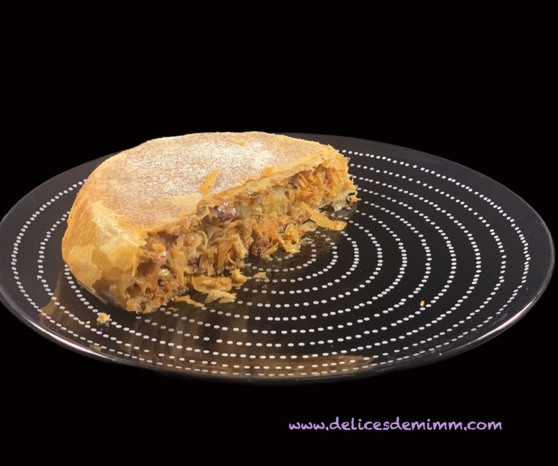 Pastilla de poulet aux fruits secs 3