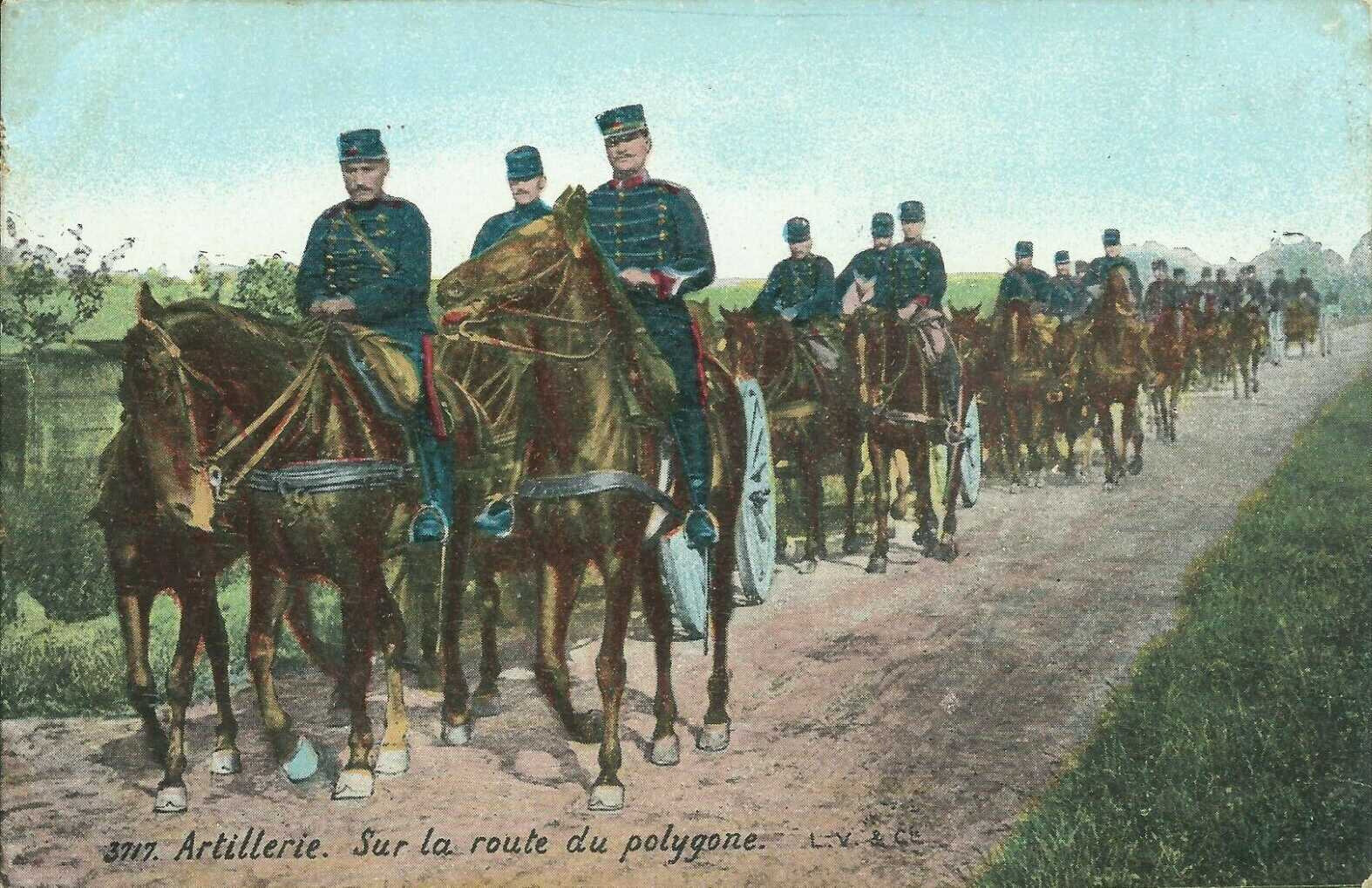 05 Caen, Quartier Claude Decaen, René Auguste Désiré PREVOST, 43e RAC, correspondance novembre 1916