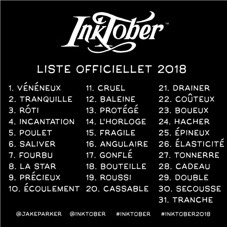 inktober french