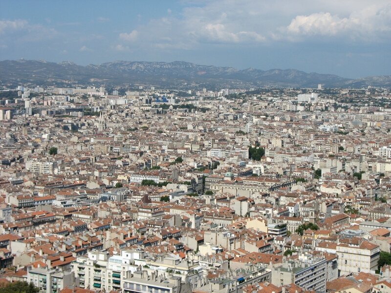 Marseille, vue de la Bonne mère (13)