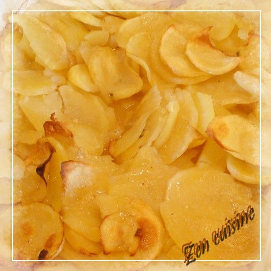 recettes plats Gratin de pommes