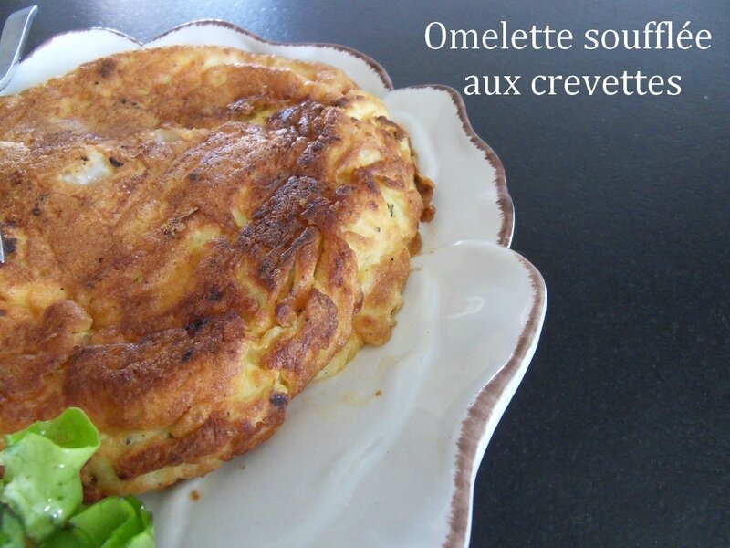 omelette soufflée aux crevettes1