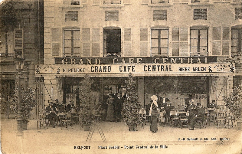 Belfort CPA Fbg France n°2a Grand Café Central