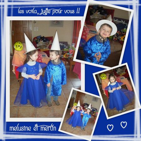 Mélusine et Merlin !