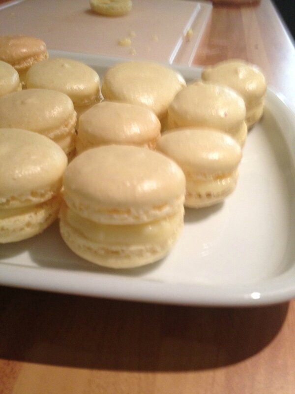 Macarons limoncello