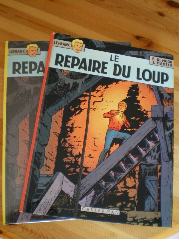 LEFRANC - LE REPAIRE DU LOUP (1974) Scénario J. Martin