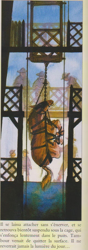 Les Enfants de la Mine - descente cheval