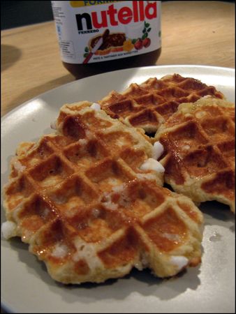 gaufre liegeoise nut