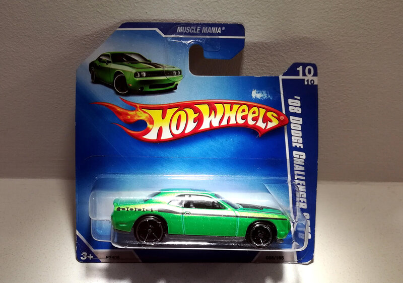 Dodge Challenger SRT8 de 2008 (Hotwheels)