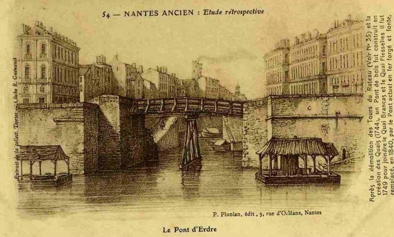 Ancien Nantes - Le Pont d'Erdre