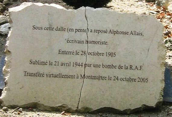 Tombe d'Alphonse Allais 2