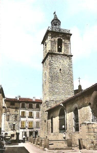 Façade latérale de l'église