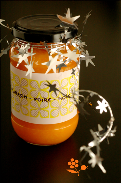 Confiture potimarron, poire & noix de coco_1
