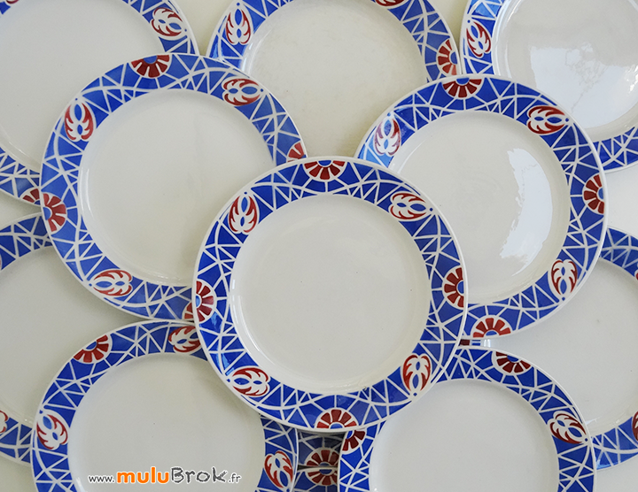 ASSIETTE-SARREGUEMINES-ROBINSON-6-muluBrok-Vintage