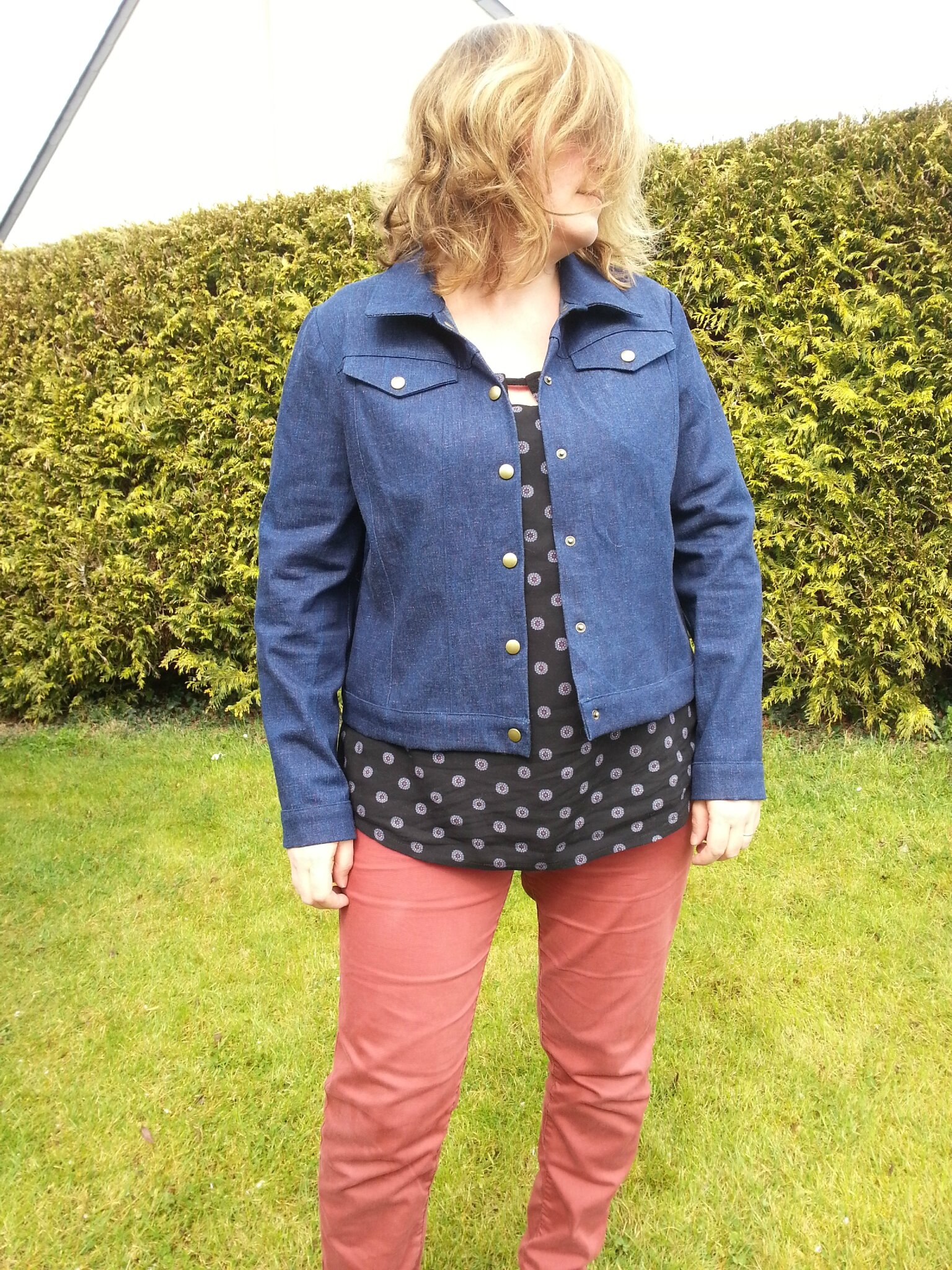 Petite veste en jeans ! Coudre et découdre
