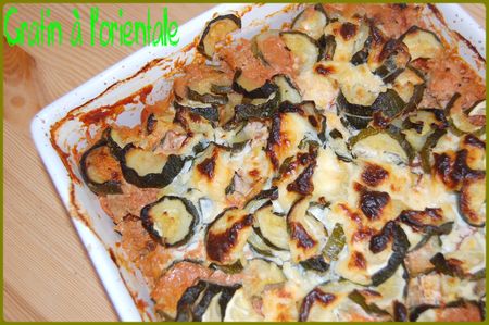 recettes entrees Gratin De Courgettes Et Tomates