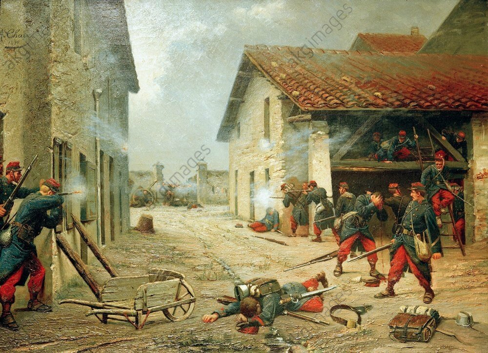 Chaix (Auguste), scène de la guerre de 1870 (1890)