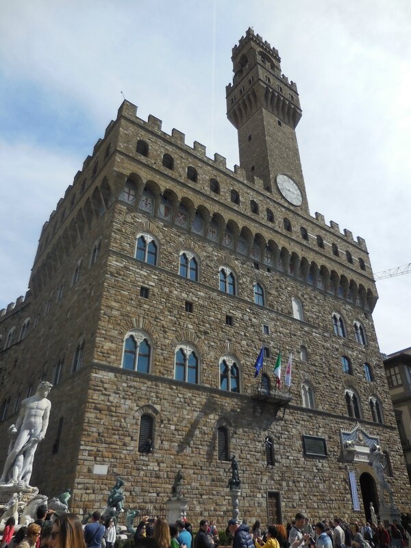 Piazza della Signoria - Palazzo Vecchio - façade (5)
