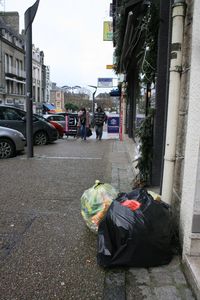 déchets Avranches rue Constitution