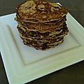 <b>Blinis</b> courgettes-jambon