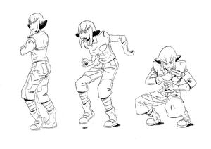 model sheet personnage 1pause