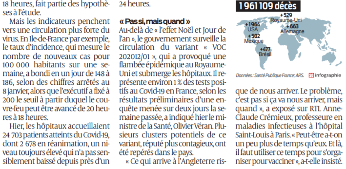2021 01 13 SO Vers des mesures plus strictes2