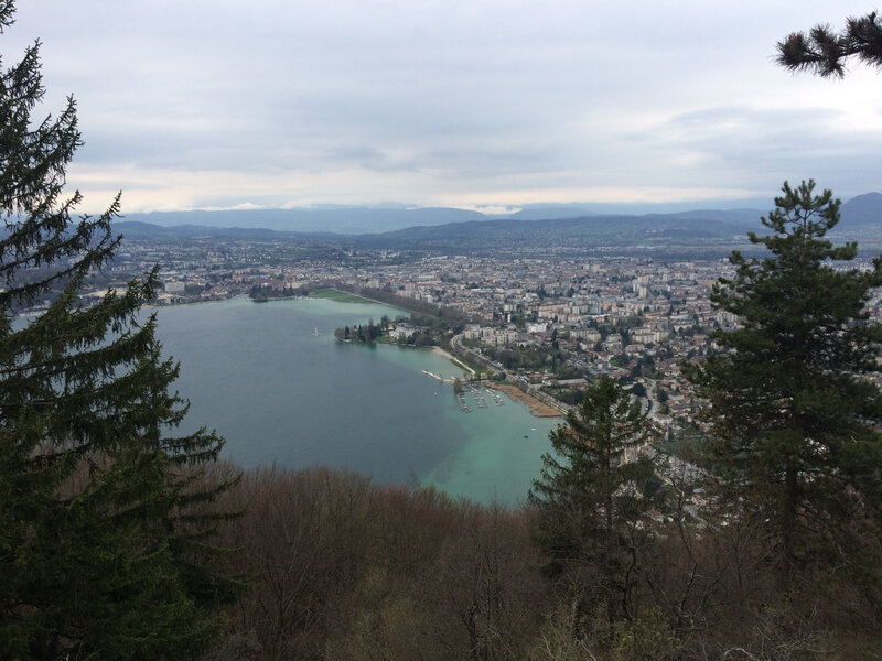 Trail des Glaisins à Annecy