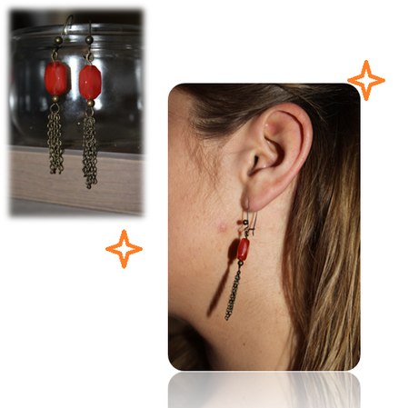 Boucles corail