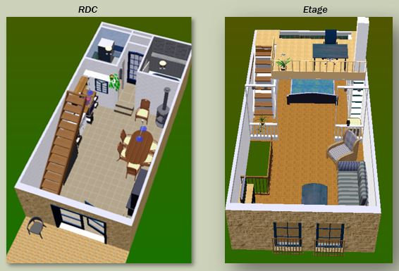 COL-R - RDC et étage