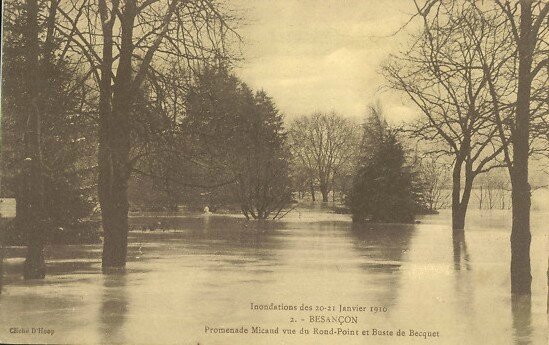 Becquet buste inondé 20 21 janvier 1910