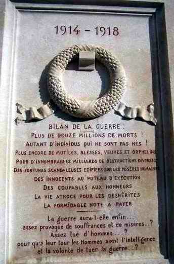 Bilan de la guerre