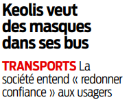 2020 04 24 SO Kéolis veut des masques dans les transports