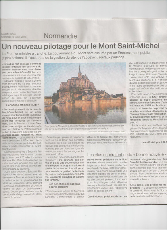 Mt St Michel et nouvelle gouvernance 18072018 001
