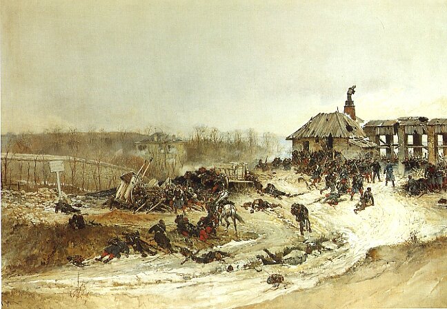 Detaille et De Neuville, Panorama de Champigny,