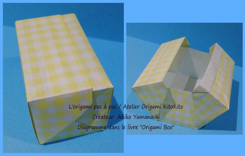 Atelier Origami KitoKito Boîte à pression 1