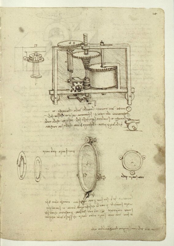 Manuscrit Léonard de Vinci