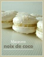 Macarons noix de coco 1